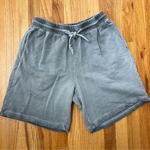 Moncler Gray Men Sweat Shorts